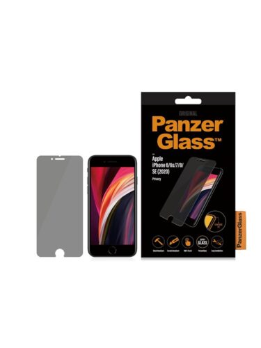 PanzerGlass Privacy Screen Protector Apple iPhone SE (2020/2022) | 8 | 7 | 6 | 6s | Standard Fit – 5711724126840