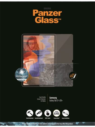 PanzerGlass Screen Protector Samsung Galaxy Tab S9 Plus | S9 FE Plus | S8 Plus | Ultra-Wide Fit – 5711724072420