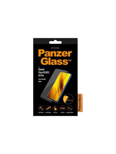 PanzerGlass Xiaomi Poco X3 Screen Protector Case Friendly – Black – 5711724080340