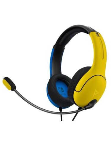 PDP Nintendo Switch Wired Headset LVL40 Yellow/Blue – 0708056068066