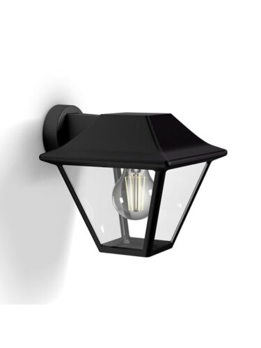 Philips Alpenglow down wall lantern black 1x60W – 8718696158159
