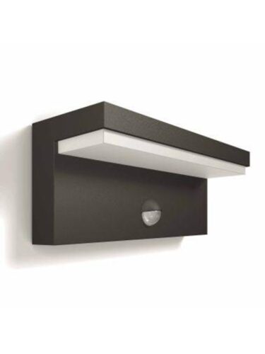 Philips Bustan IR wall lantern anthracite 2×4.5W – 8718696158883