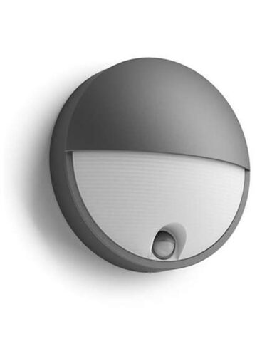 Philips Capricorn ir wall lantern anthracite 1×6 – 8718696131169