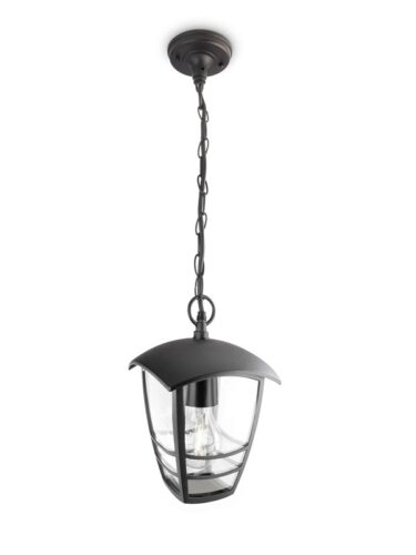 Philips Creek Pendant Ceiling black 1x60W 230V – 8718291443506