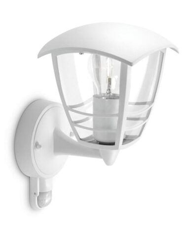 Philips Creek wall lantern white 1x60W 230V – 8718291443612