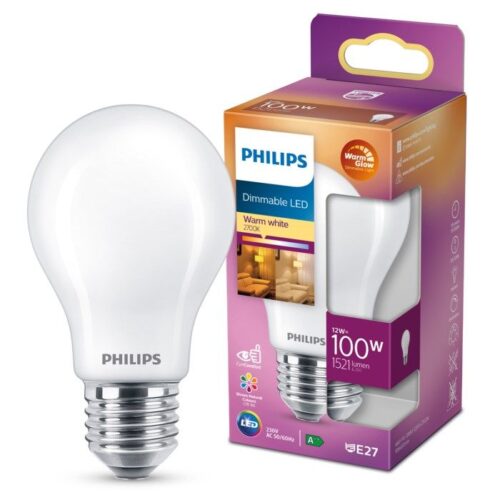 Philips Dimbar LED-pære E27 1521 lm – 8718699659844