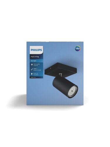 Philips KOSIPO single spot black 1xNW – 8718696164884