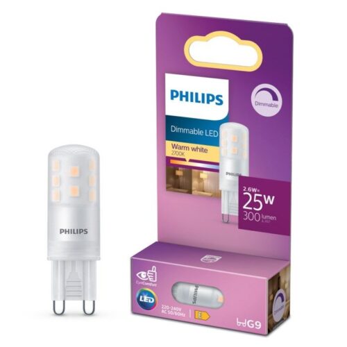 Philips LED-pære G9 300 lm – 8718696578674
