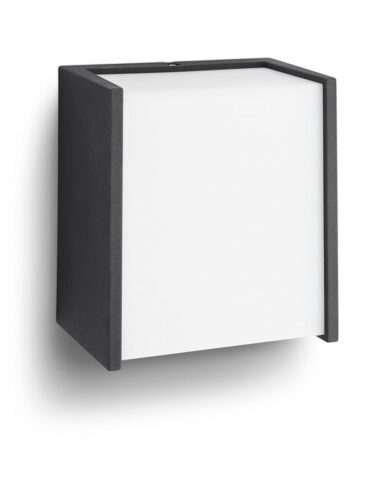 Philips Macaw wall lantern black 1x3W SELV – 8718291529378