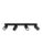 Philips myLiving – Wall/ceiling spot light – 4 sockets – GU10 – black – 8718696164877