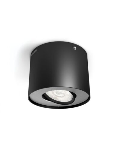 Philips Phase single spot black 1×4.5W SELV – 8718696125175
