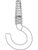 Philips Rail 3c-2 zrs750 xtak11 hook steel (xtak 11-1) – 8718699380465