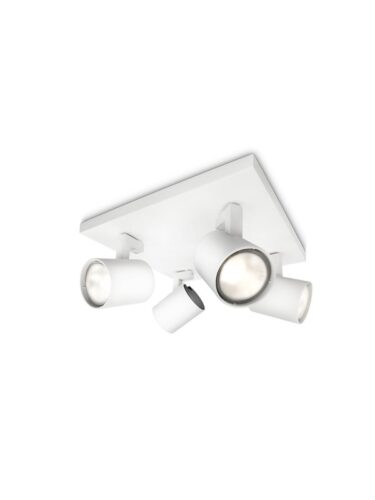 Philips Runner plate/spiral white 4x50W 230V – 8718291487852