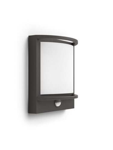 Philips Samondra IR wall lantern anthracite 1×12 – 8718696165942