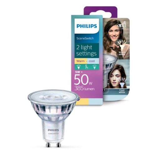 Philips Sceneswitch LED-pære GU10 385 lm – 8718696810873