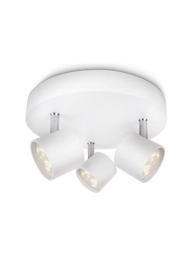 Philips STAR plate/spiral LED white 3x4W SELV – 8718291444886