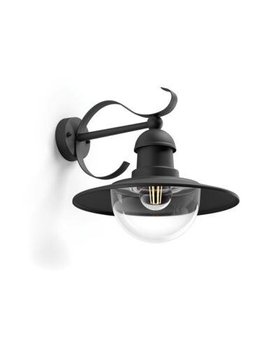 Philips Topiary wall lantern black 1x60W 230V – 8718696156766