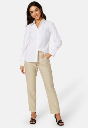 Pieces Boss MW Ankle Pants White Pepper XS – 5715416522996