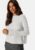Pieces Ellen LS O-Neck Knit Light Grey Melange XL – 5715106171718