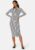 Pieces Joselynn LS Midi Dress Cloud Dancer Sripes: XS – 5715432690594