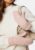 Pieces Noella Cashmere Mittens Woodrose One size – 5715420911601
