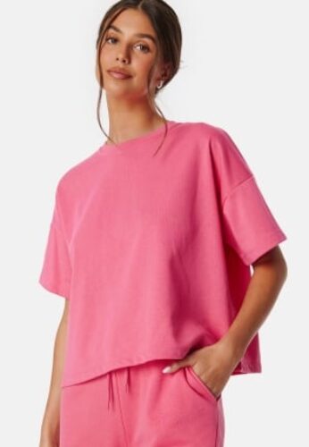 Pieces Pcchilli Summer Loose Sweat Hot Pink XS – 5715510528269