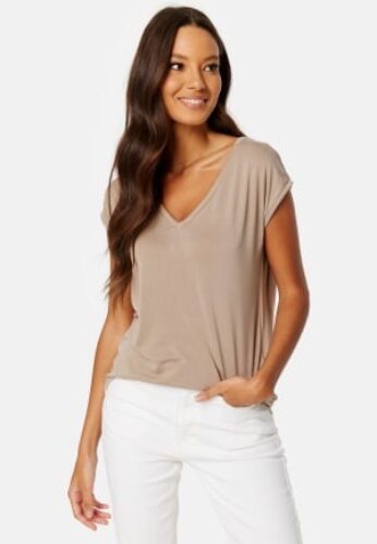 Pieces Pckamala Tee Silver Mink XL – 5715214379921