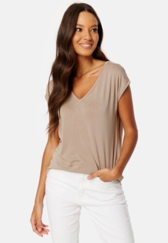 Pieces Pckamala Tee Silver Mink XS – 5715214379891