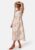 Pieces Pckarlson SL open back tie dress White/Floral L – 5715602918787