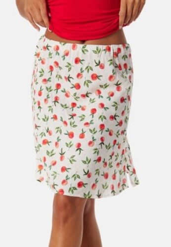 Pieces Pcnya HW Slit Skirt Cloud Dancer XL – 5715512884837