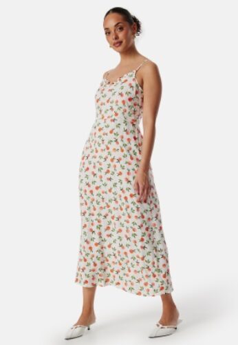 Pieces Pcnya Slip Ankle Dress Cloud Dancer M – 5715511201604