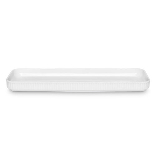 Pillivuyt Plissé Fat Rektangulært 36x12cm – 3050910342575