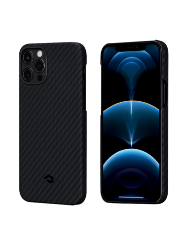 PITAKA Apple iPhone 12 Pro MagEZ Case – Black/Grey Twill – 6321116719018