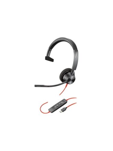 Poly Blackwire 3310 | On Ear headset | Microphone – 0197498429014