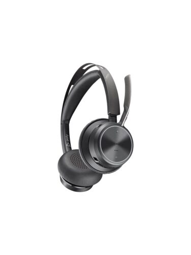 Poly Voyager Focus 2 | On Ear Wireless headset | Microphone | Active noisereduction – 0197029504517