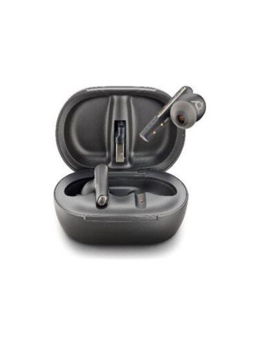 Poly Voyager Free 60+ Black | Bluetooth in-ear Headset | Incl. Touchscreen Charge Case – 0197497053906