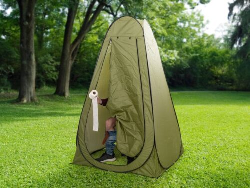 Pop up-telt med campingtoalett – Outlust – 7333251000943