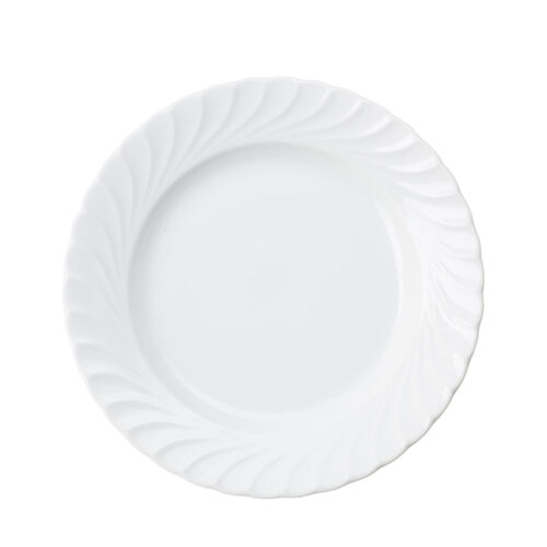 Porsgrunds Porselænsfabrik Bogstad Hvitt Tallerken Flat 20 cm – 7026580002275