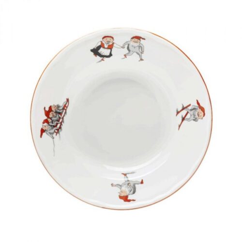 Porsgrunds Porselænsfabrik Nisseservise Dyp Tallerken 21cm – 7026580006273