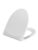 Pressalit 974 toiletseat white with firm fittings – 5708590350547