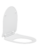 Pressalit Care toilet seat with softclose white – 5708590356044
