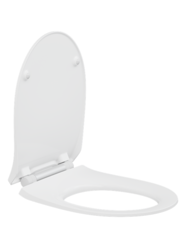 Pressalit Care toilet seat with softclose white – 5708590356044