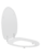 Pressalit Toilet seat dania with cover – 5708590315966