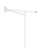 Pressalit Value support arm with leg 850 mm – 5708590192345