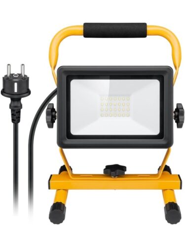 Pro LED work light with stand 30 W black-yellow 1.5 – 4040849499821