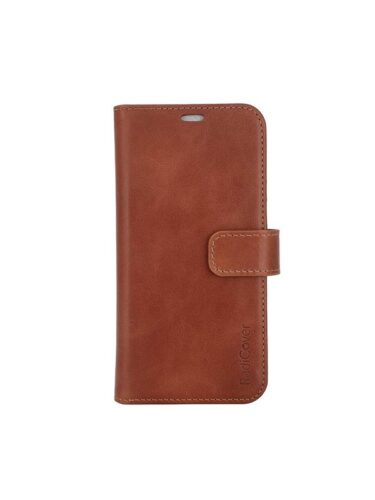 Radicover Wallet Case 2in1 Anti Radiation Leather MagS Brown – iPhone 15 – 5712869102874