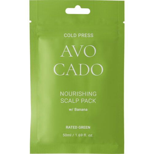 Rated Green Cold Press Avocado Nourishing Scalp Pack w/ Banana 50 ml – 8809514550184