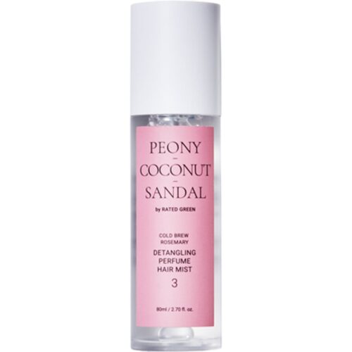 Rated Green Detangling Perfume Hair Mist Peony-Coconut-Sandal – 80 ml – 8809514550610