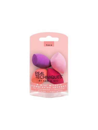 Real Techniques 4 Mini Miracle Complexion Sponges – 0079625014921