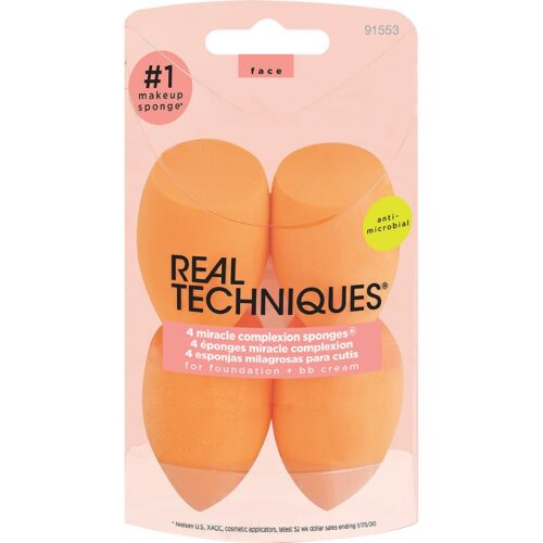 Real Techniques Miracle Complexion Sponges 4 Pcs – 0079625915532